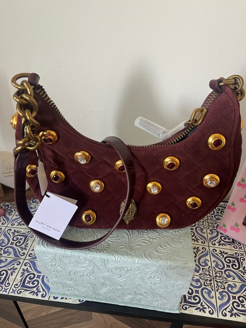 Kurt Geiger London, Small Kensington Hobo Bag - Picture 4 of 6